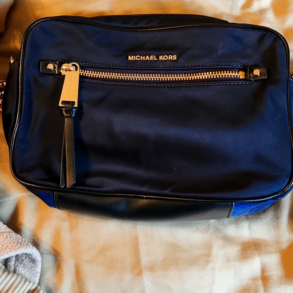 Michael Kors Blue Crossbody Handbag